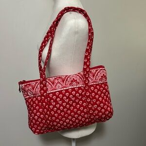 Vera Bradley Nantucket red bags and accessories
